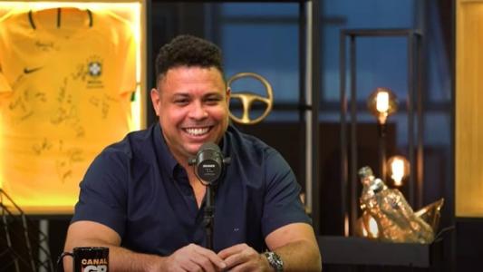 Ronaldo concedeu entrevista ao Canal GB, de Galvão Bueno