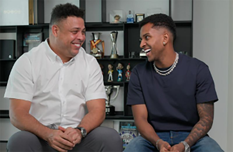 Ronaldo e Rodrygo montam seleção com jogador do Cruzeiro; veja time