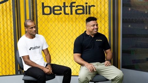 Ronaldo e Rivaldo são embaixadores da casa de apostas Betfair