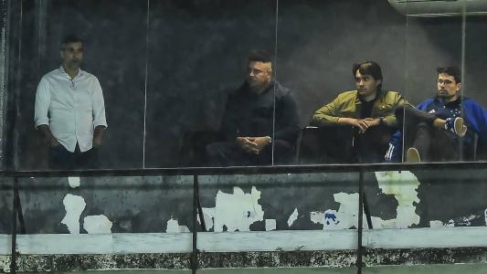 Ronaldo Fenômeno assistiu a Santos x Cruzeiro em um camarote na Vila Belmiro
