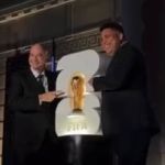 Ronaldo participa de lançamento da marca da Copa do Mundo de 2026; veja