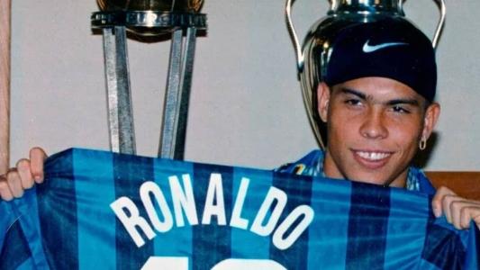 Ronaldo ganhou o apelido de Fenômeno em sua passagem pela Inter de Milão