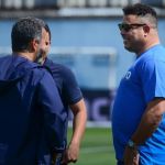 Ronaldo marca presença em jogo do Cruzeiro contra o Coritiba; veja fotos