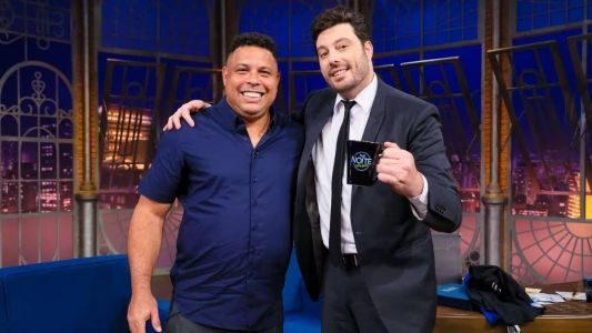 Ronaldo participou do programa The Noite