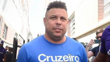 Ronaldo, segundo Andrés Sanchez, está chateado com as críticas no Cruzeiro