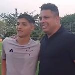 Cruzeiro: Ronaldo acompanha treino do sub-17 após reunião para definir técnico
