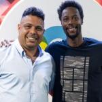 Gestor do Cruzeiro, Ronaldo vai a torneio e é tietado por astro francês