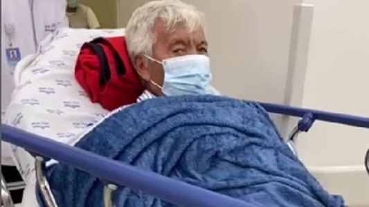 Roque foi internado na terça-feira (3) após desmaiar