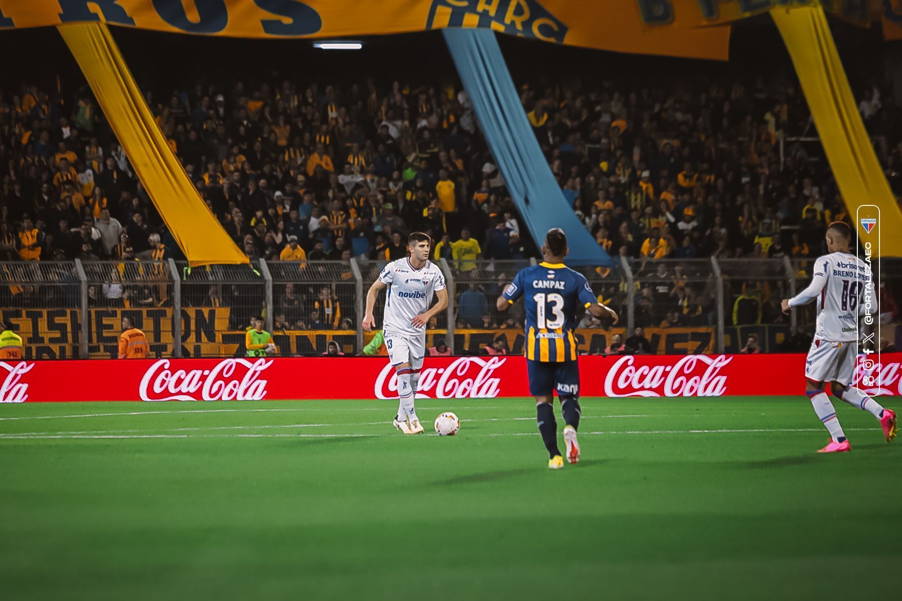 Rosario Central alerta torcedores sobre prisão em Fortaleza: 'Racismo é crime'