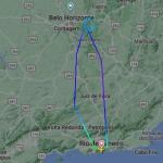 Avião da Latam não consegue pousar em Confins e volta para Santos Dumont no Rio de Janeiro