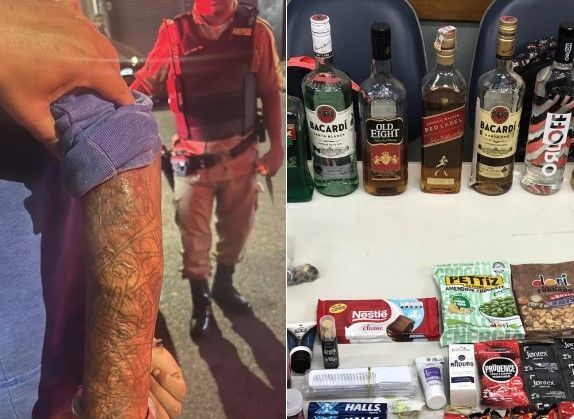 Ladrão do 'banheiro' é preso depois de assaltar motéis e lojas no Centro de BH