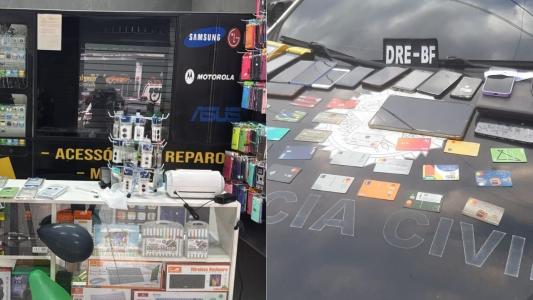 Roubo e desbloqueio de celulares: polícia faz megaoperação em MG, SP, RJ e outros oito estados