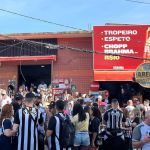 Quais foram os pontos de concentração no entorno da Arena MRV