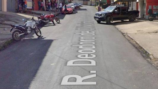 Rua Deodoro de Oliveira, em Ribeirão das Neves