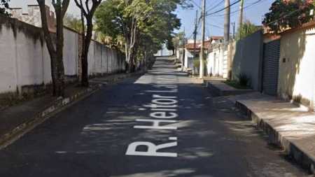 Rua Heitor Lanza Neto, em Sete Lagoas, região Central de Minas