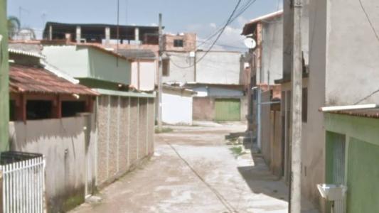 Rua onde a vítima foi atingida