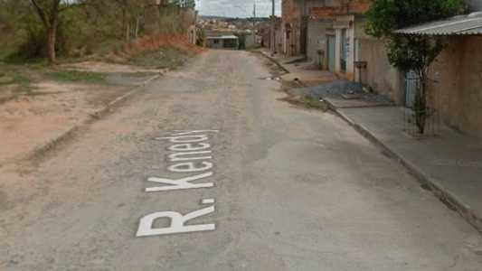 Rua onde o crime aconteceu
