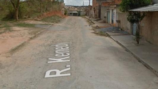 Rua onde o crime aconteceu