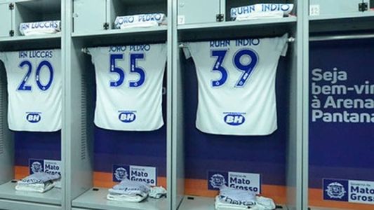 Ruan Índio e João Pedro foram relacionados, mas não entraram em campo