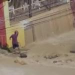 Vídeos: chuva forte durante a madrugada deixa Piranga debaixo d'água: 'muito triste'