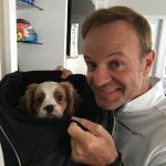Cachorro de Barrichello morre após ingerir 11 bitucas de cigarro, e piloto reage