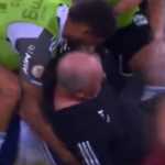 Felipão brinca com 'atropelo' após gol do Atlético: 'Vou pegar o Rubens'
