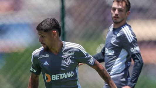 Rubens é o preferido para atuar no lugar de Zaracho, suspenso; jogador seria improvisado atuando no lado esquerdo do setor ofensivo