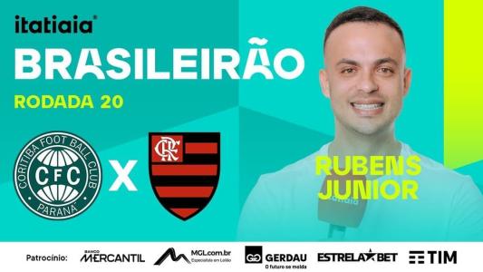 Rubens Junior vai comandar a transmissão de Coritiba x Flamengo