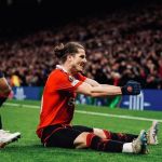 Sabitzer faz dois, mas United cede empate ao Sevilla na Europa League