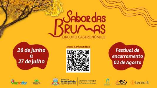 Sabor das Brumas - Circuito Gastronômico - Prefeitura de Brumadinho