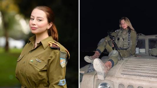 Sabrina Cherman foi uma das 300 mil reservistas convocadas por Israel