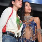 Vila Isabel celebra presença de Dua Lipa em ensaio de quadra da escola de samba