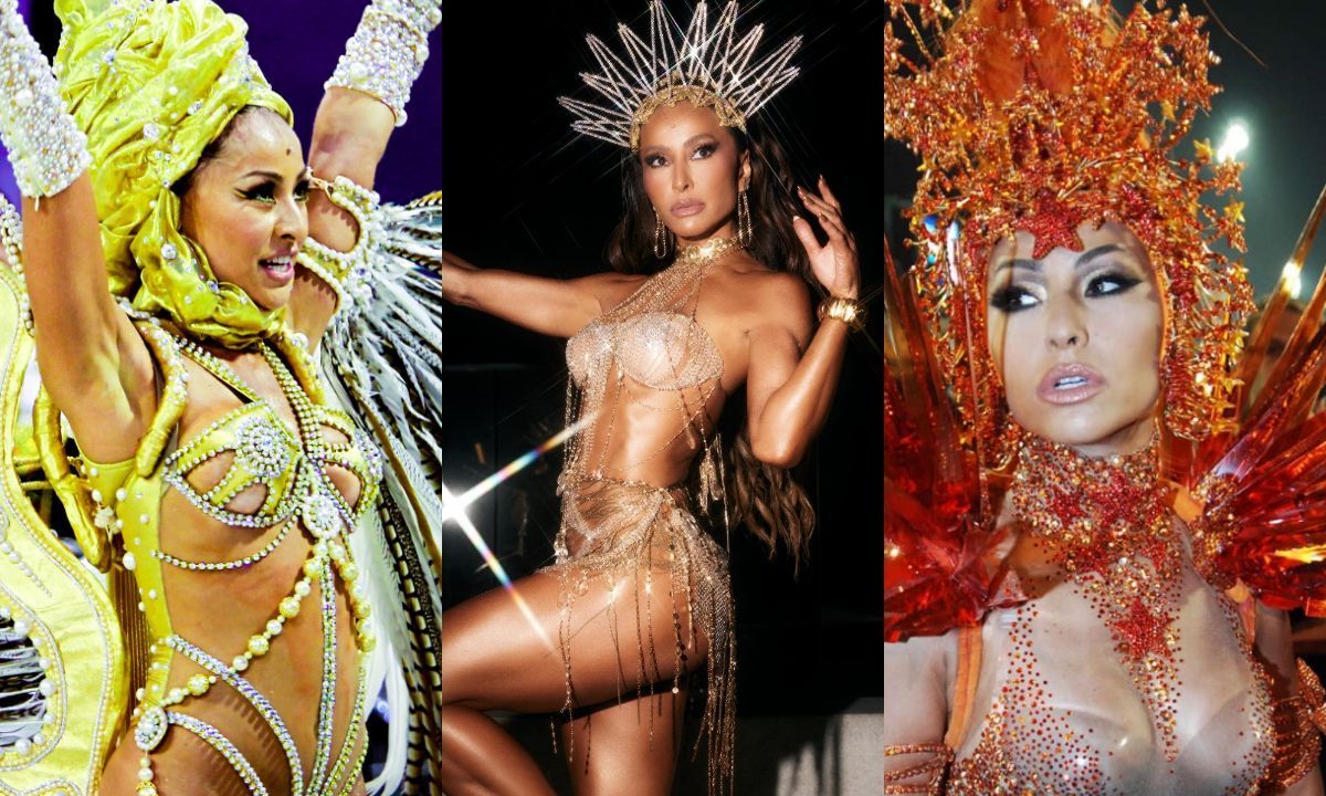 Carnaval: relembre as fantasias icônicas de Sabrina Sato como rainha da bateria