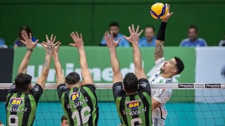 Sada Cruzeiro e Montes Claros América pelo Mineiro de Vôlei