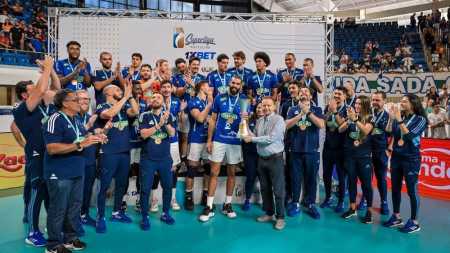 Sada Cruzeiro é o atual campeão da Superliga Masculina