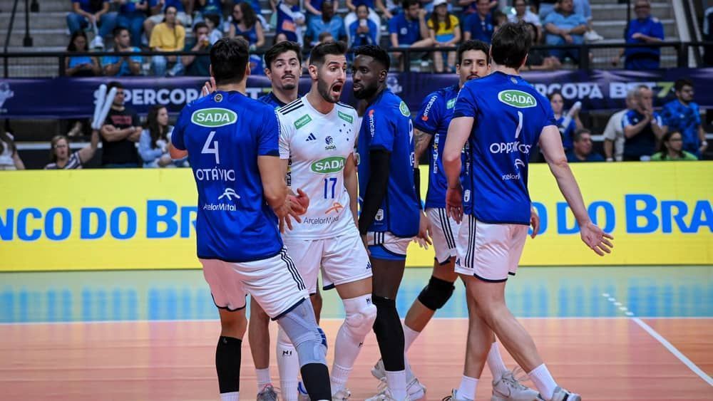 Em busca do nono título na Superliga de Vôlei, Sada Cruzeiro estreia diante do Sesi 
