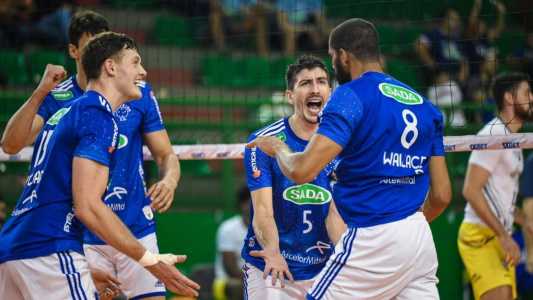 Sada Cruzeiro não deu chances ao Rede Cuca e venceu por 3x0, no Riacho