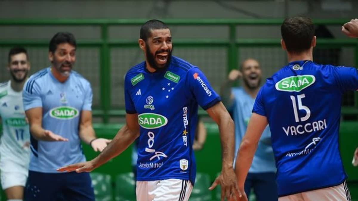 Cruzeiro vence JF Vôlei na estreia do Campeonato Mineiro de Vôlei  