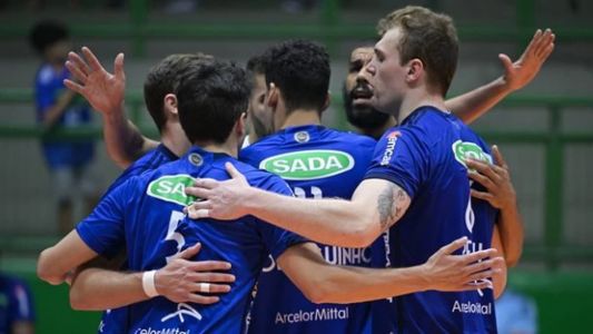 Sada Cruzeiro venceu a terceira pelo Mineiro de Vôlei
