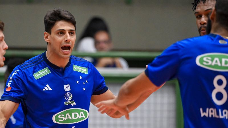 Vôlei: Cruzeiro atropela Olympic, da Bolívia, em estreia no Sul-Americano Masculino