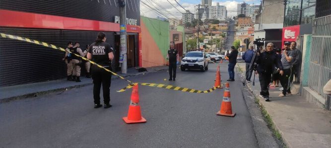 Crime foi cometido na rua mais movimentada do bairro Sagrada Família