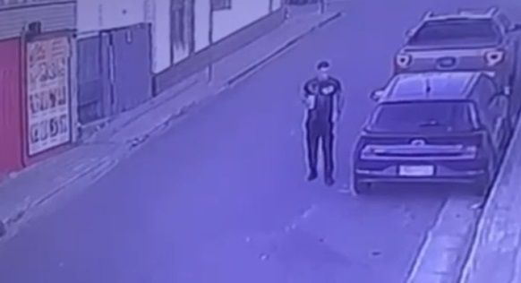 Vídeo mostra execução na porta de academia no bairro Sagrada Família, em BH