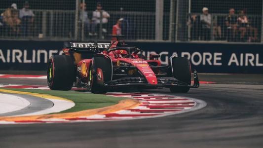 Sainz liderou 3º treino livre do GP de Singapura