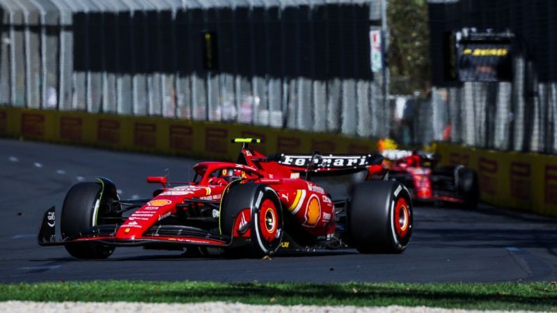 Fórmula 1: Sainz vence GP da Austrália e faz dobradinha da Ferrari com Leclerc