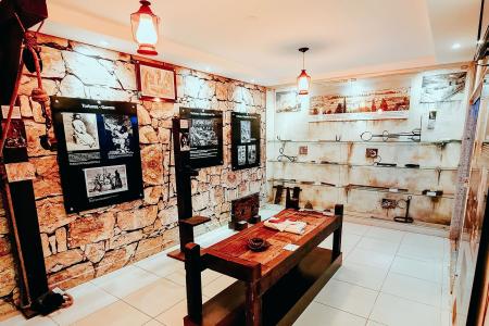 Sala da Tortura, no Museu de História da Inquisição