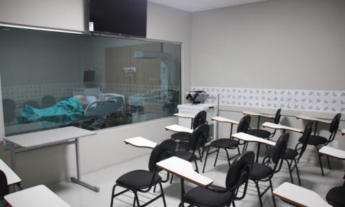 Sala de Simulação Unifagoc divulgação Unifagoc
