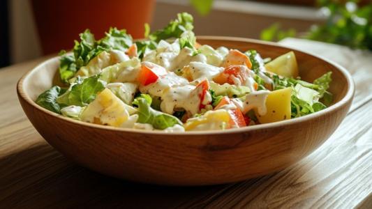 Salada tropical para o calor