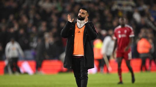 Salah ficou na reserva no empate entre Liverpool e Leeds