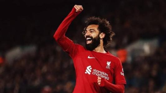 Salah marcou duas vezes e foi destaque na vitória do Liverpool