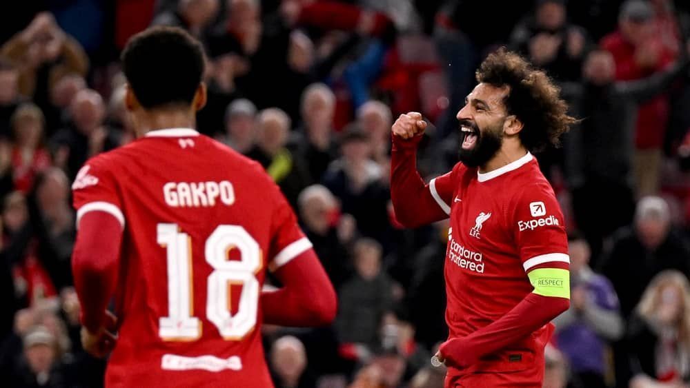 Liverpool goleia Toulouse e assegura a liderança no Grupo E da Liga Europa 